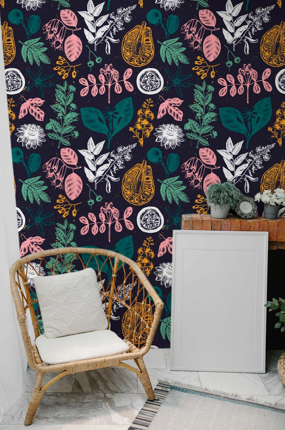 Papel pintado n04 salón púrpura de frutas ácidas Papel pintado n04 salón púrpura de frutas ácidas