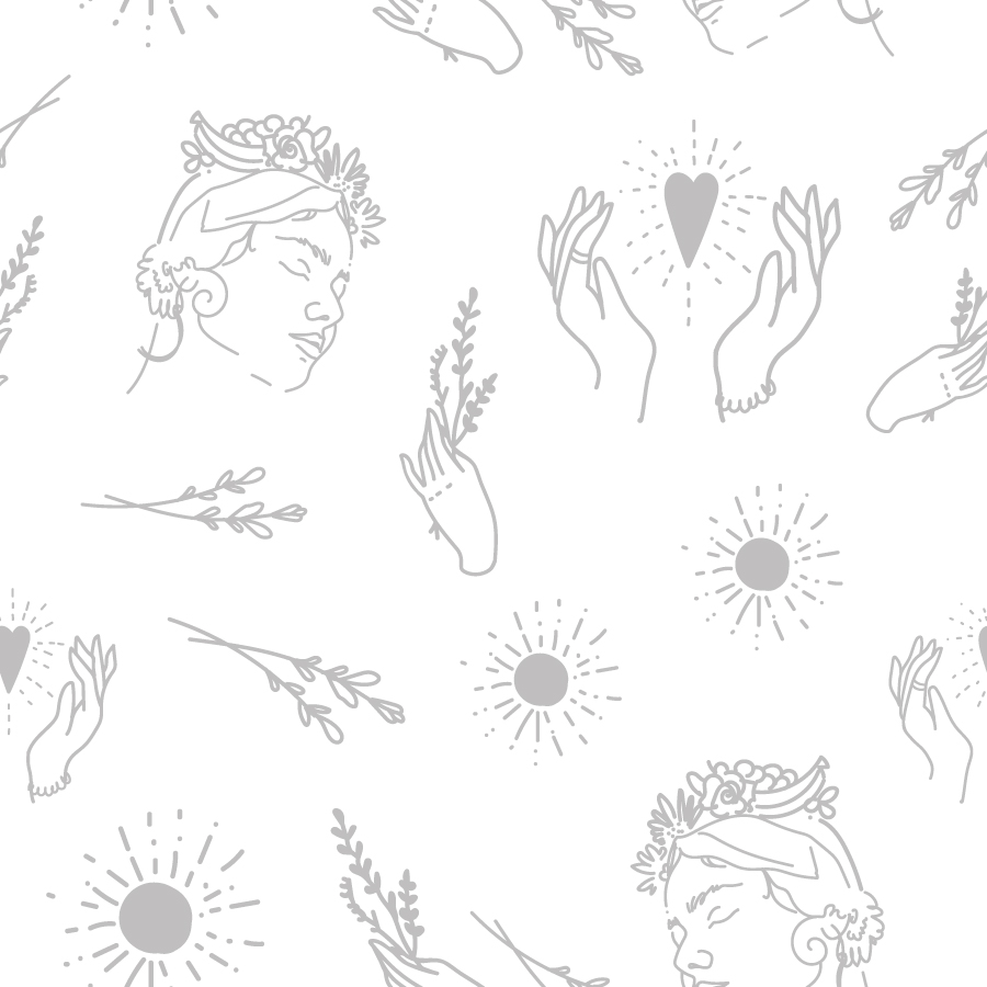 Papier peint n01 boheme noir et blanc minimaliste romantique motif