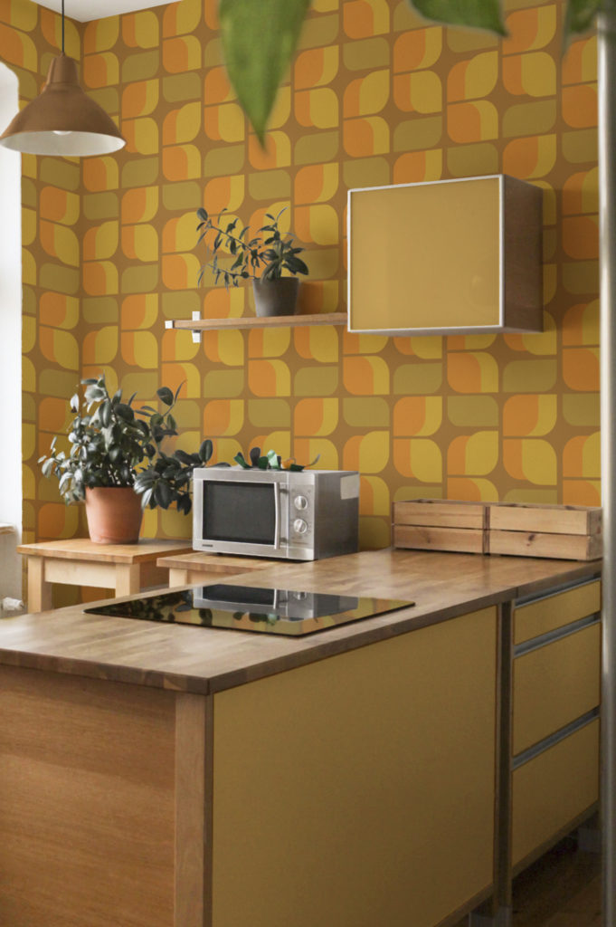 Nº34 : Papier Peint - Vintage Coloré