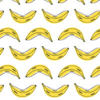 Colorful Yellow Pattern Bananas Pop Art Wallpaper N85