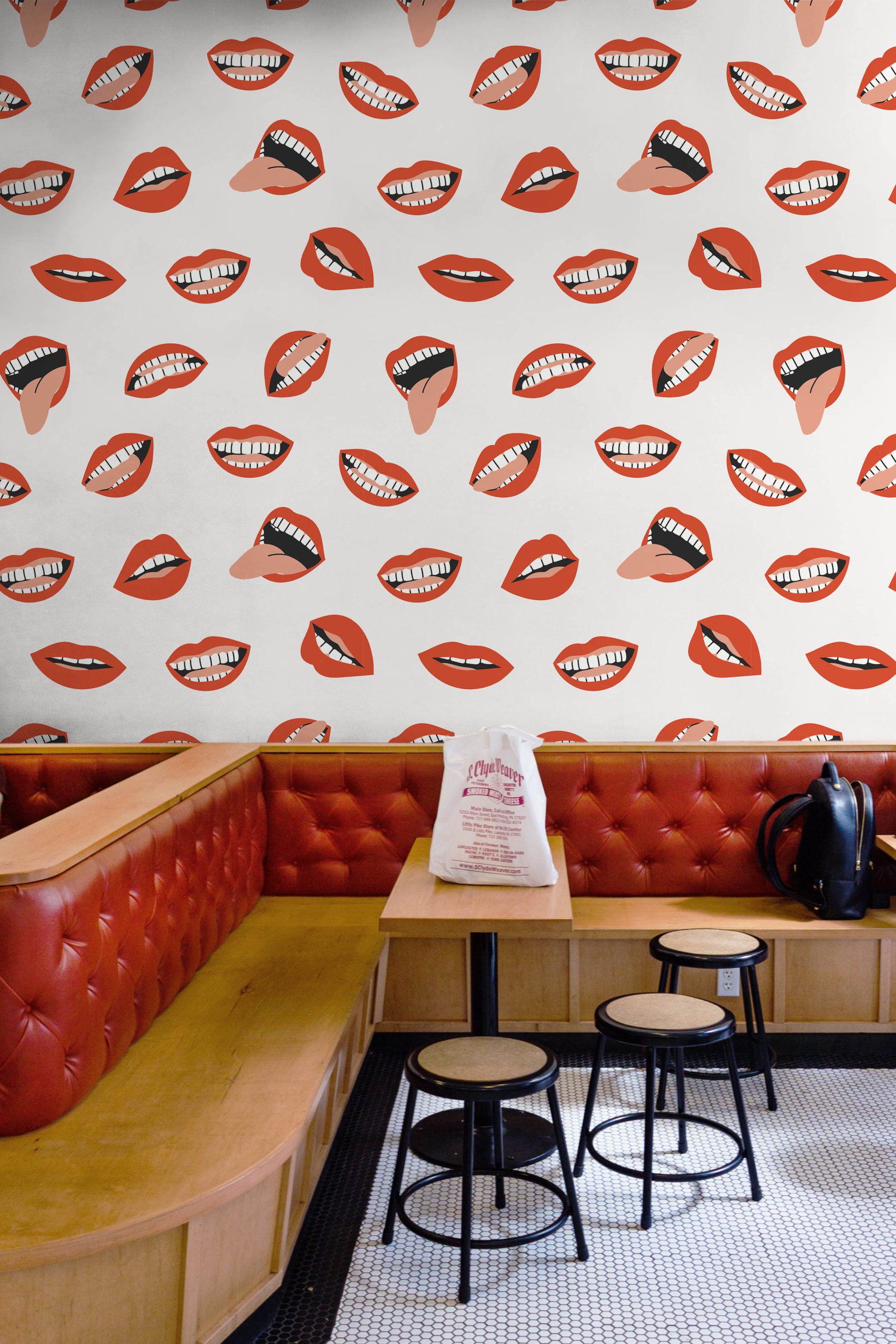 Wallpaper n°69 Bouche Rouge Passion Wallpaper n°69 Bouche Rouge Passion