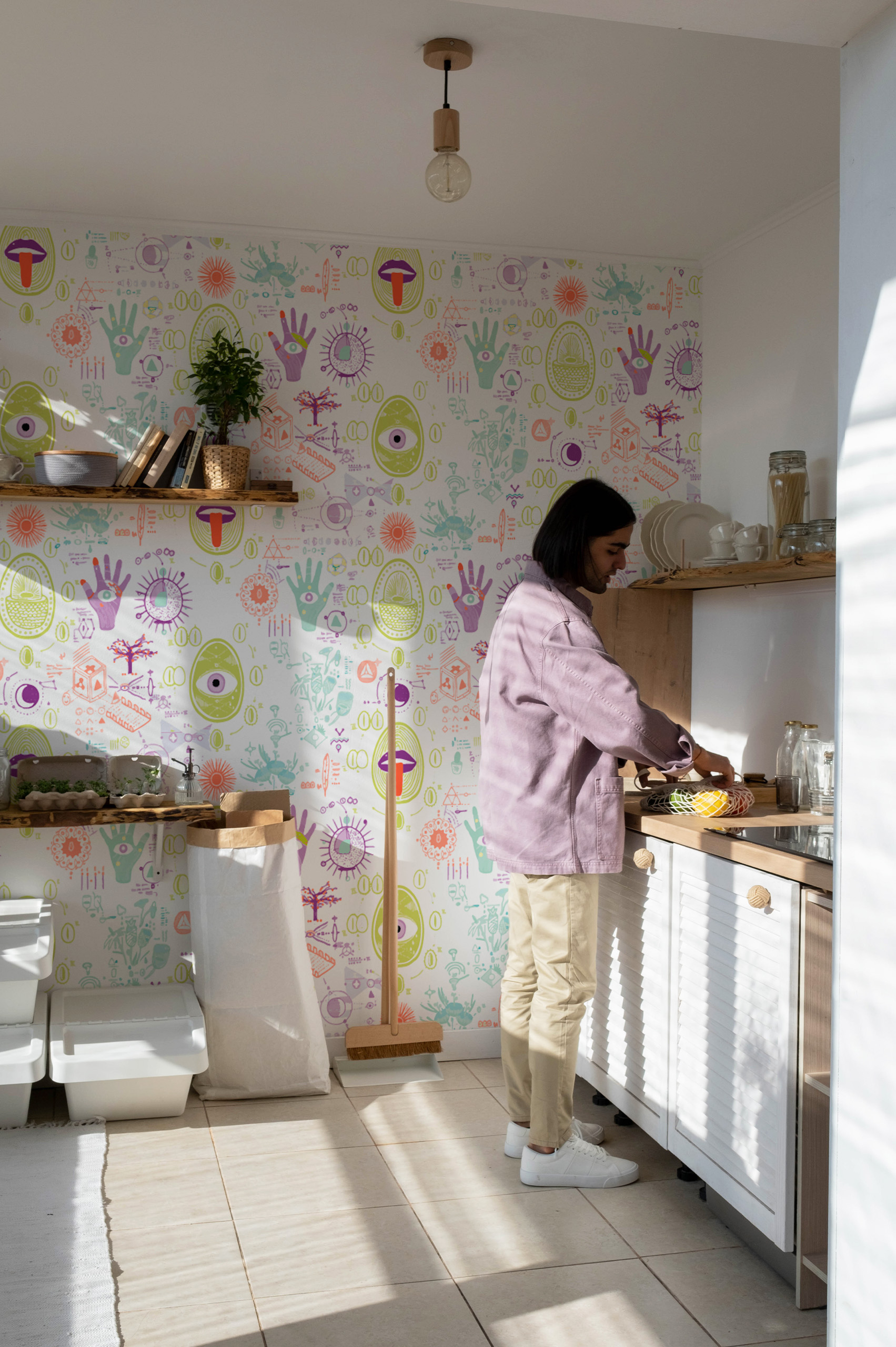 Wellpapers - N 105 colorful wallpaper, drawing, psychedelic
