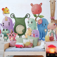 Wallpaper No. 119 Monster Family