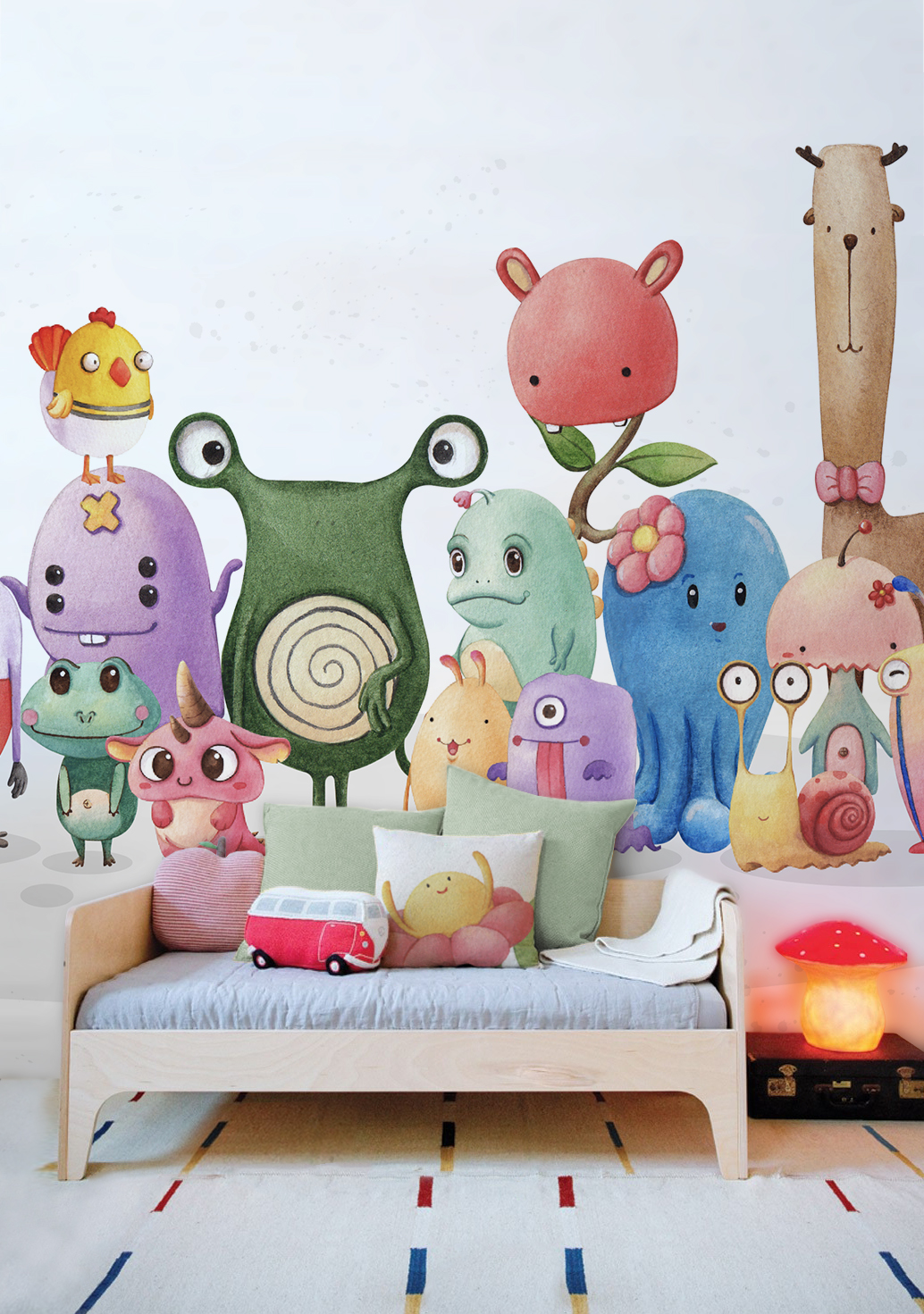 Wallpaper No. 119 Monster Family