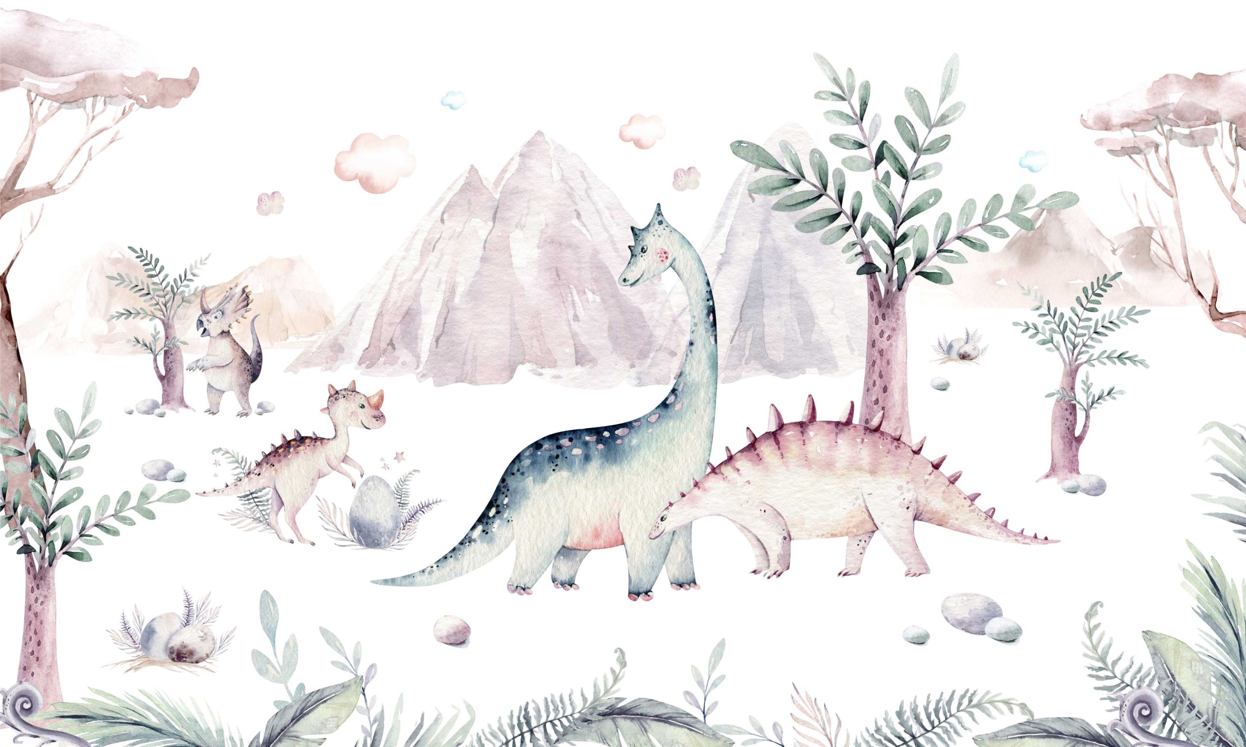Children's wallpaper n°118 Dino Children's wallpaper n°118 Dino