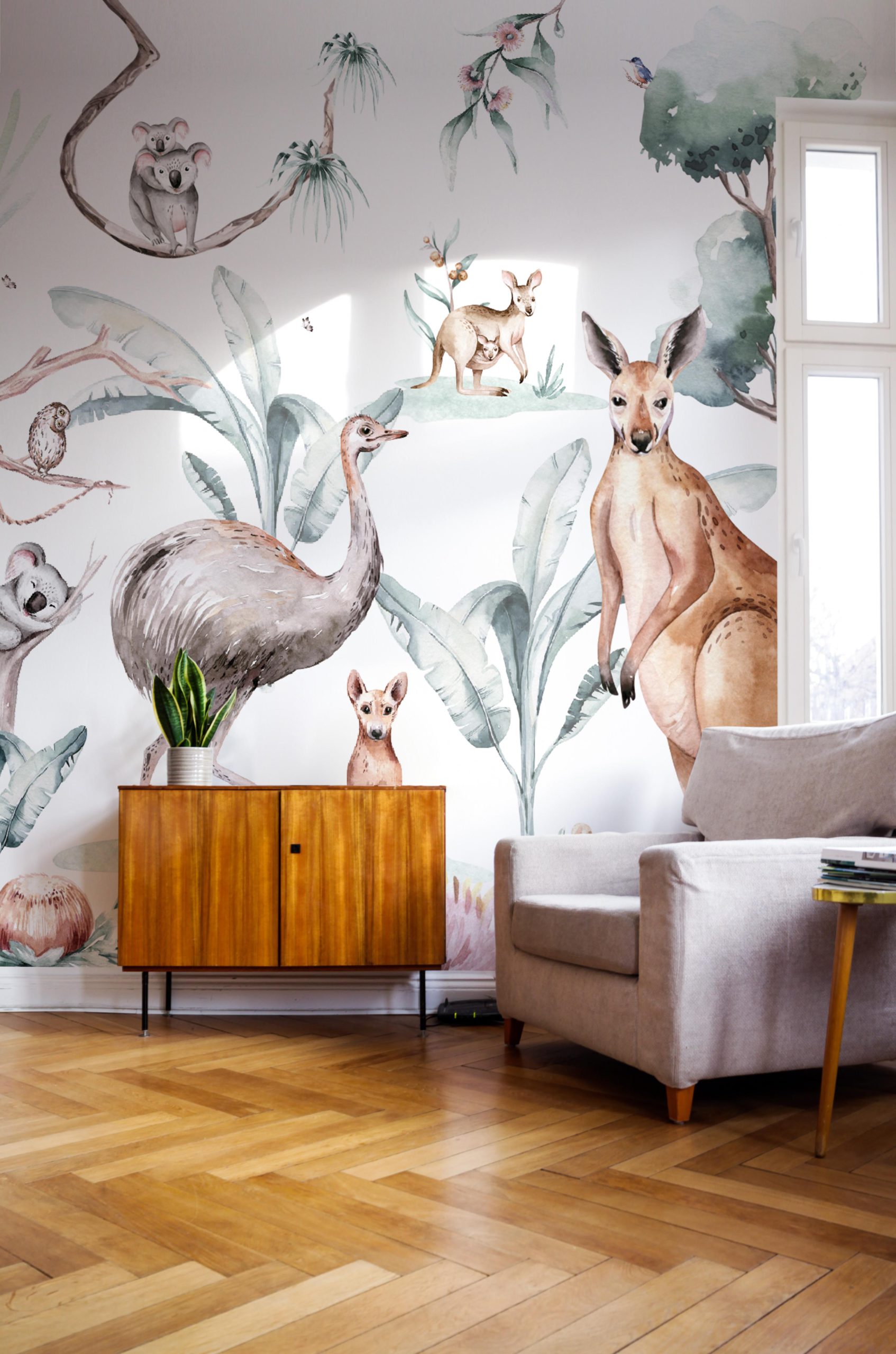 papel pintado nº 120 Papel pintado nº 120 animales de Australia