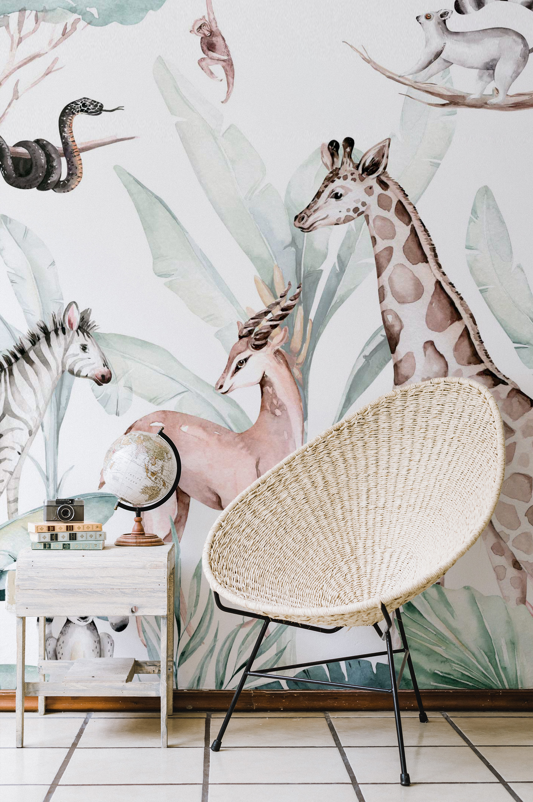 N121 Savannah Watercolor Bedroom N121 Savannah Watercolor Bedroom