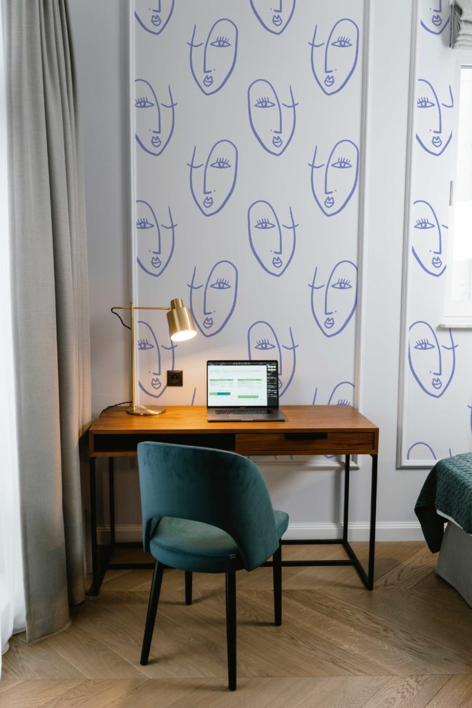 papier peint n°139 face à face