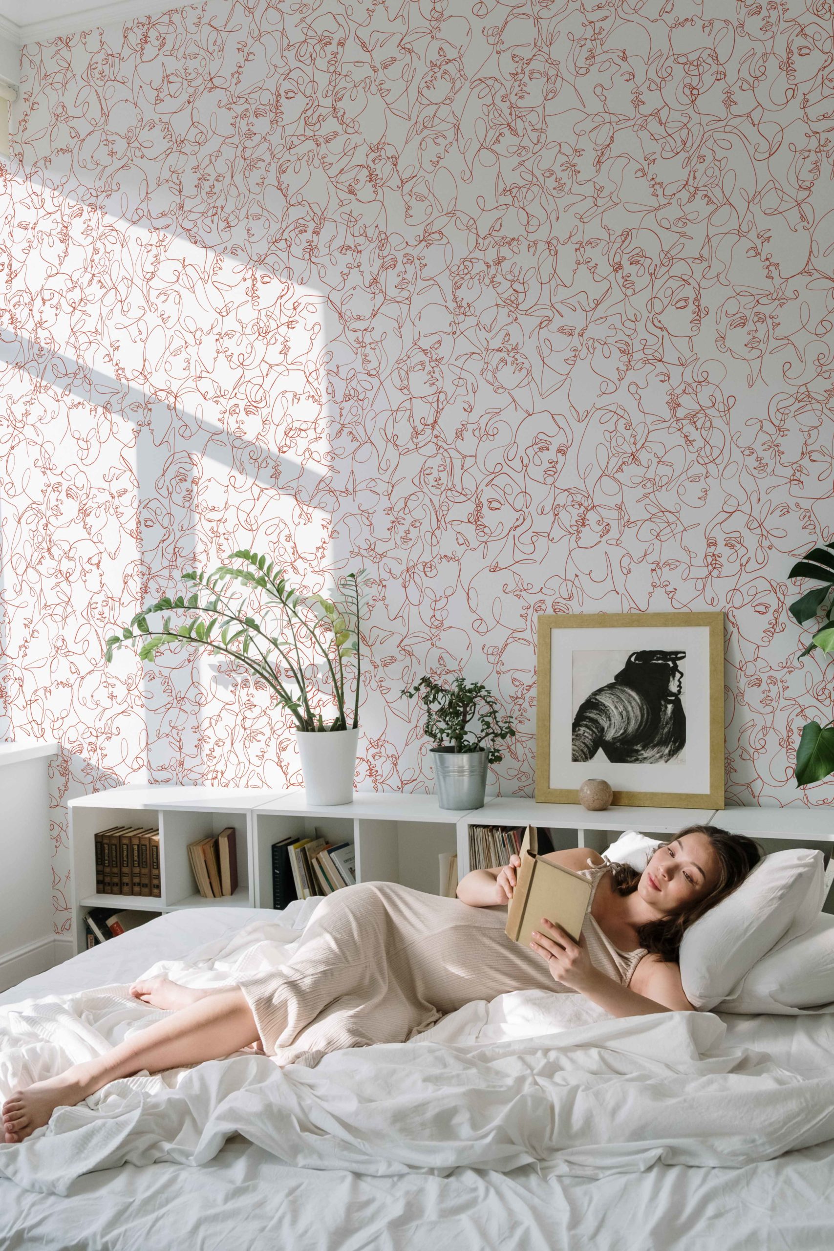 Wallpaper n150 couples love terracotta bedroom Wallpaper n150 couples love terracotta bedroom
