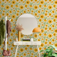 Suzanne Orange Flower Plant Wallpaper