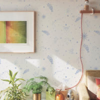 papel pintado signo astro acuario