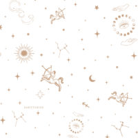 papel pintado astro signo sagitario