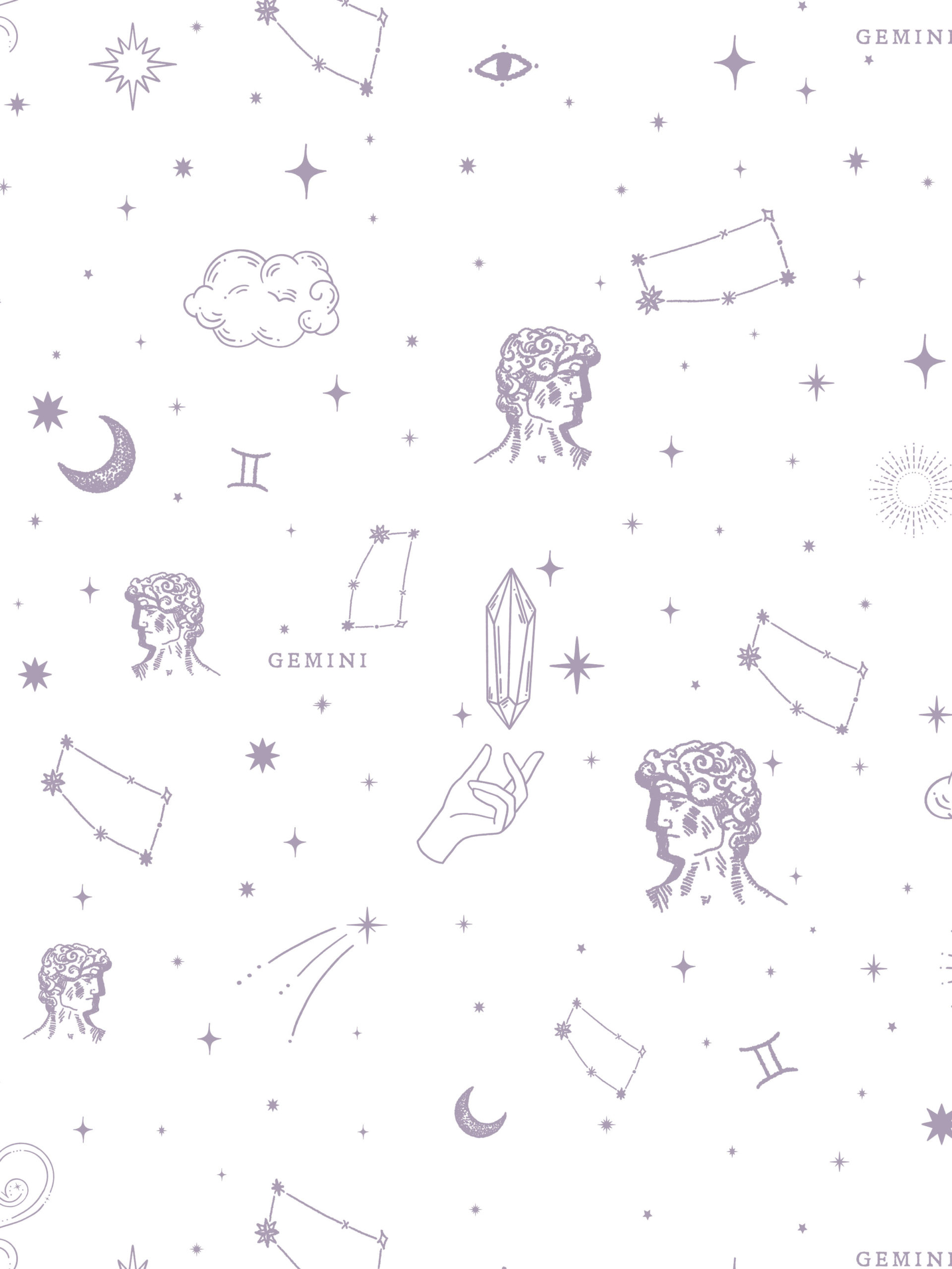 n198_m Gemini astro sign wallpaper