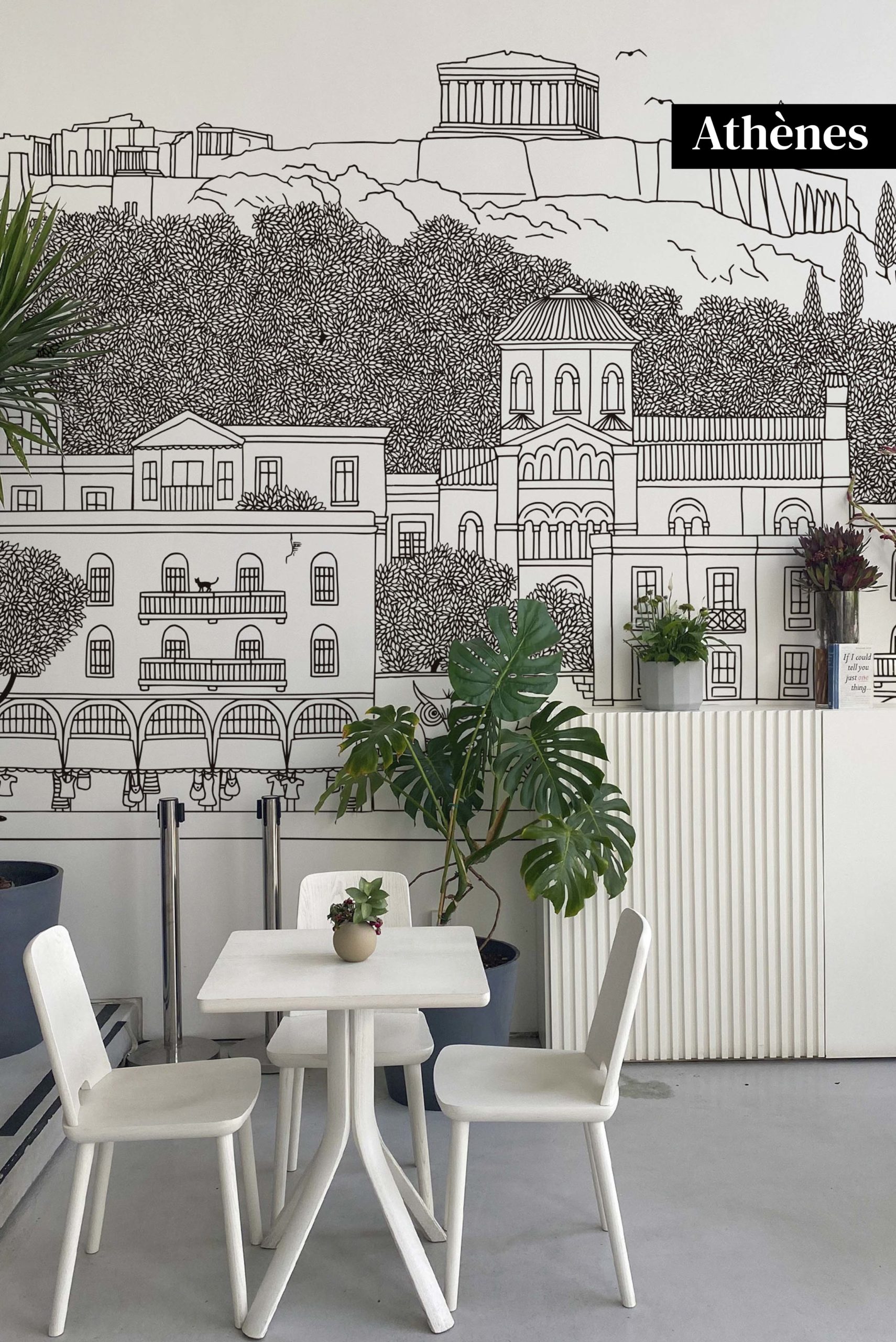 Papel pintado Atenas