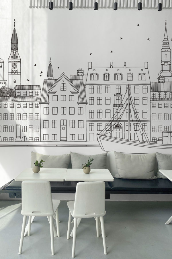 Papel pintado Copenhague