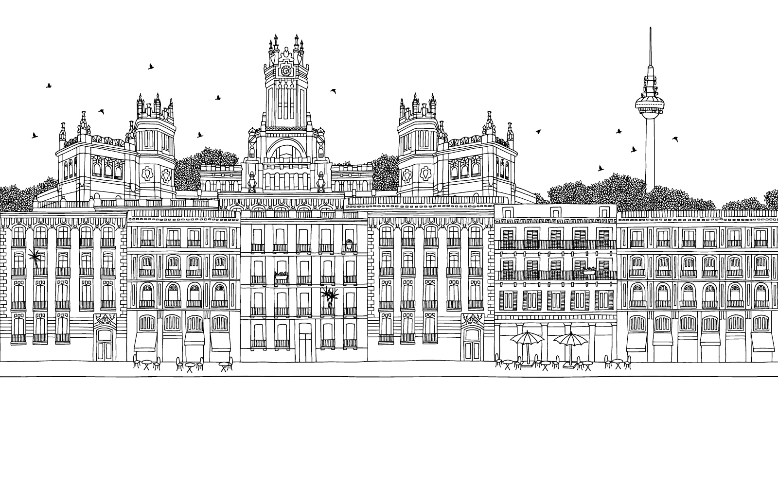 n236 papel pintado Madrid
