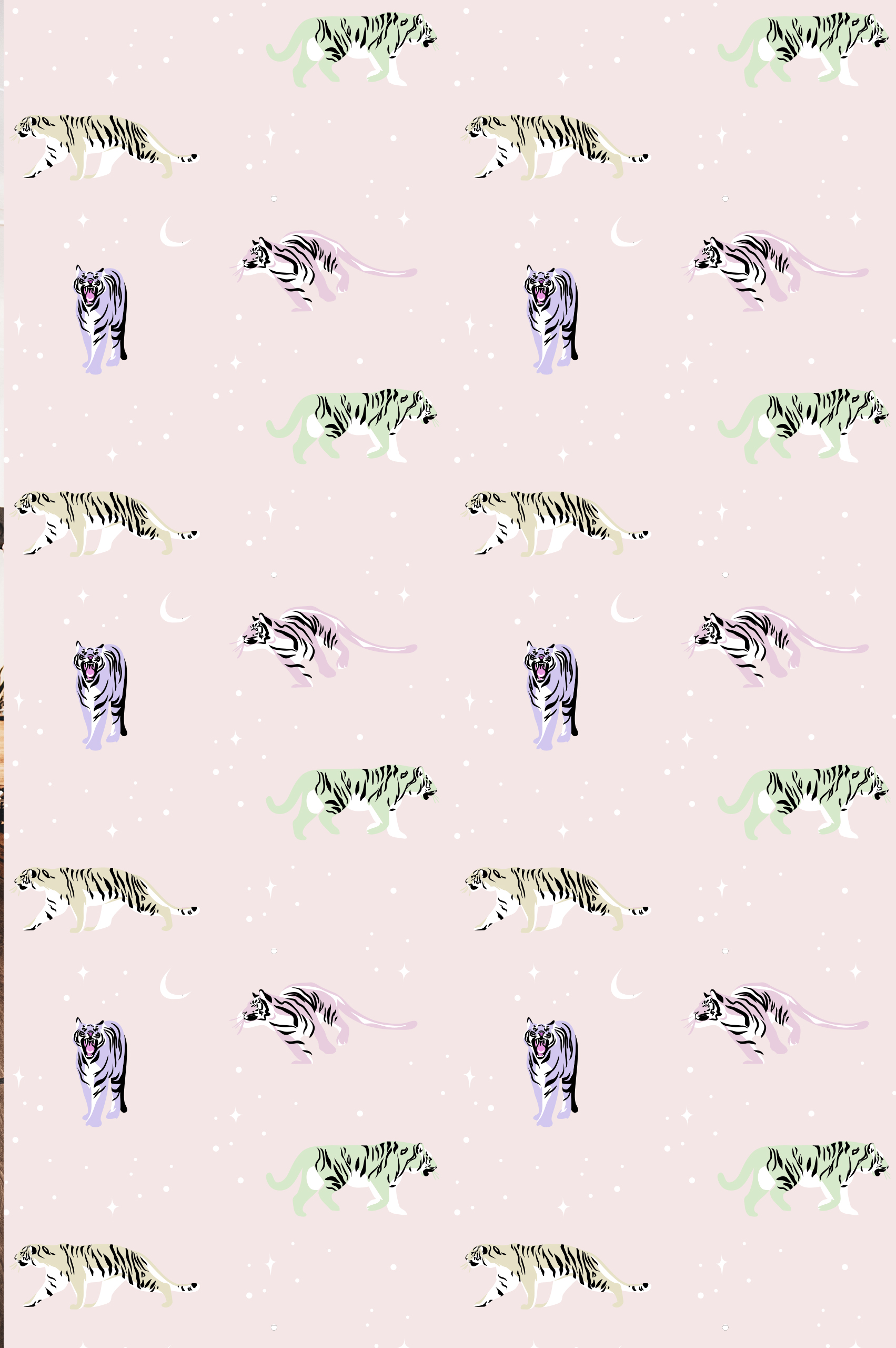 n261_m n261 papel pintado tigre multicolor