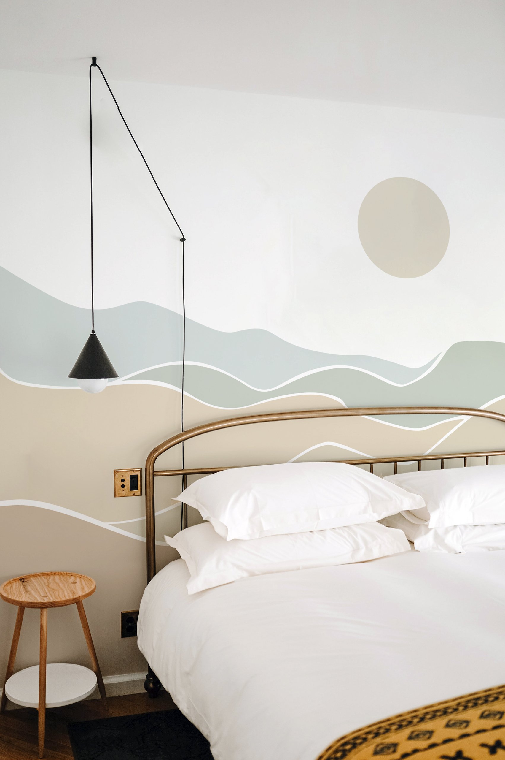 Headboard wallpaper-headboard