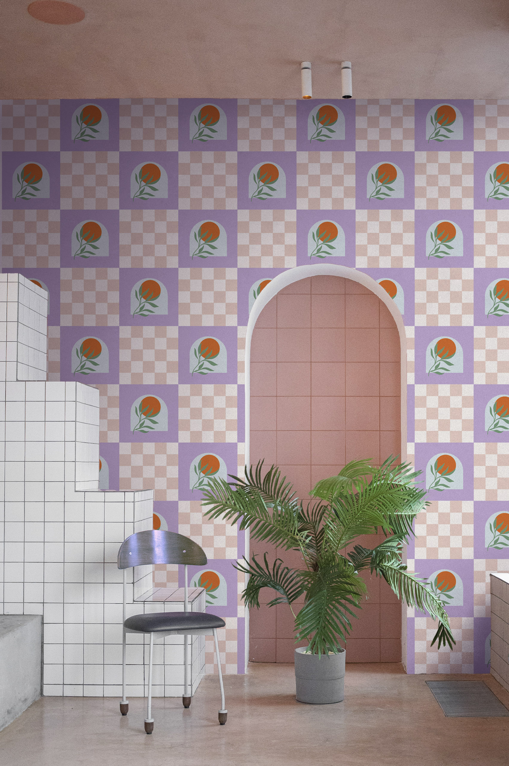 Wallpaper n289 Lady Flora Public Space Wallpaper n289 Lady Flora Public Space