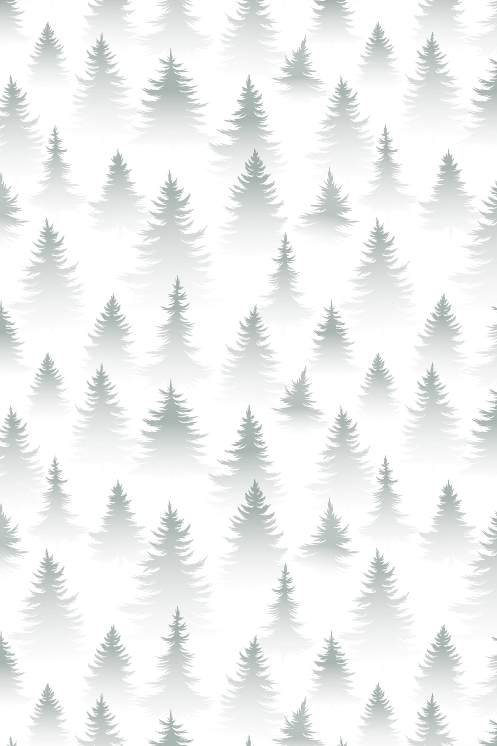 papier peint n325 sapins dans la brume gris motif papier peint n325 sapins dans la brume gris motif
